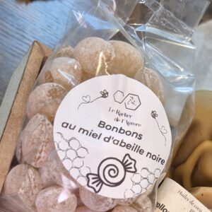 Sachet de bonbons au miel d'abeilles noires 200g