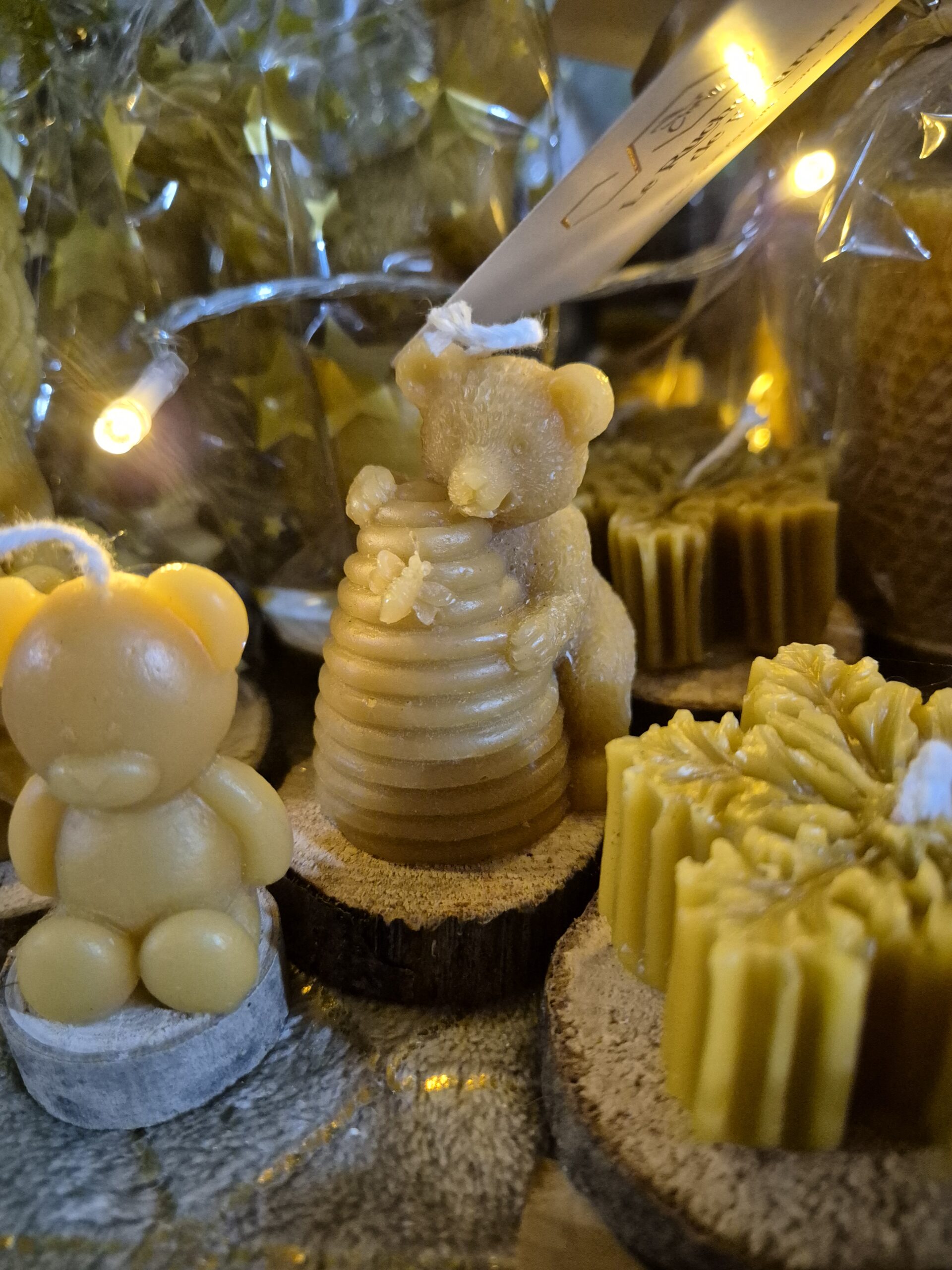 Bougie Ourson et ruche