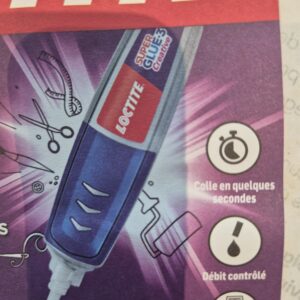 Colle pour pastilles numérotées