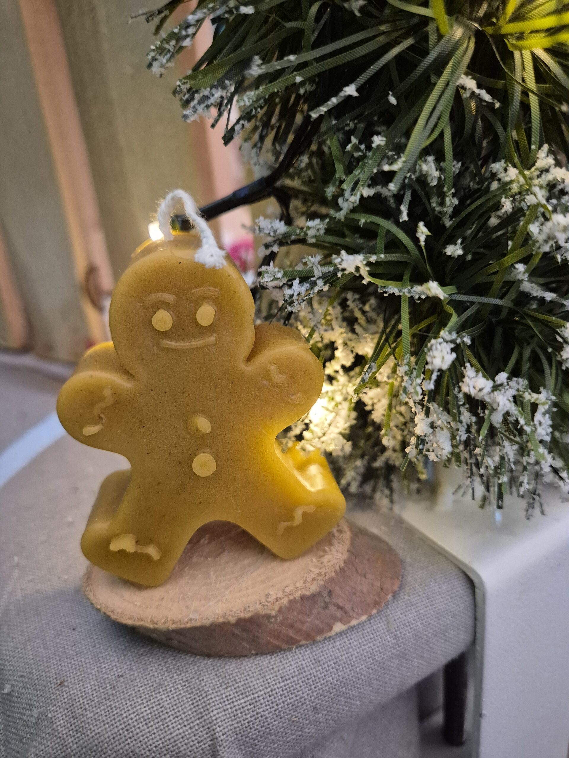 Bougie Bonhomme de pain d'épice